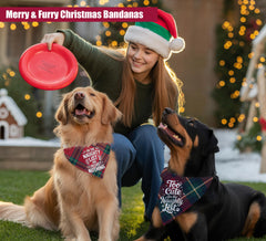 68Win dog bandanas adjustable tie detail for secure, customizable fit