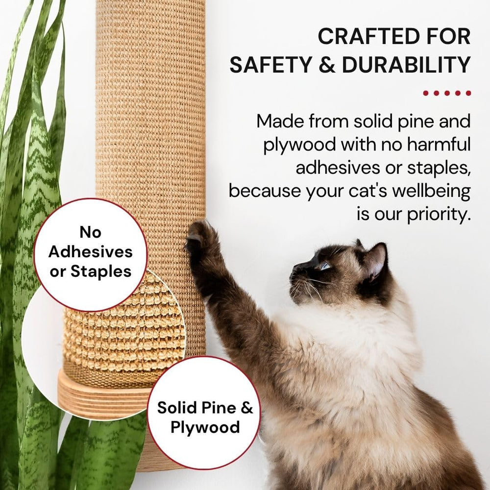 7 Ruby Road replaceable sisal mat reduces waste by swapping worn mats