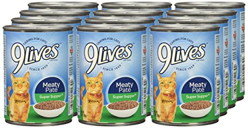 9Lives Meaty Pate Super Supper cat food moisture-rich formula supports healthy hydration