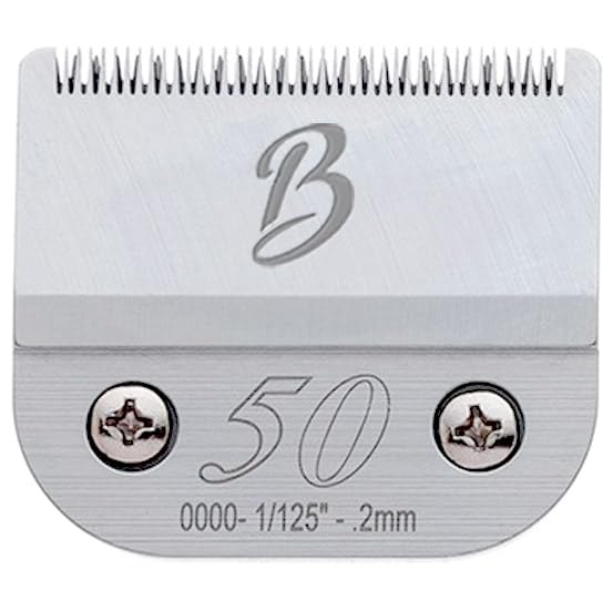 Bucchelli detachable A-Series 50 blade close-up for precise undercoat trimming