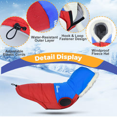 Nibnozy two-tone design adds modern style to winter outings.
