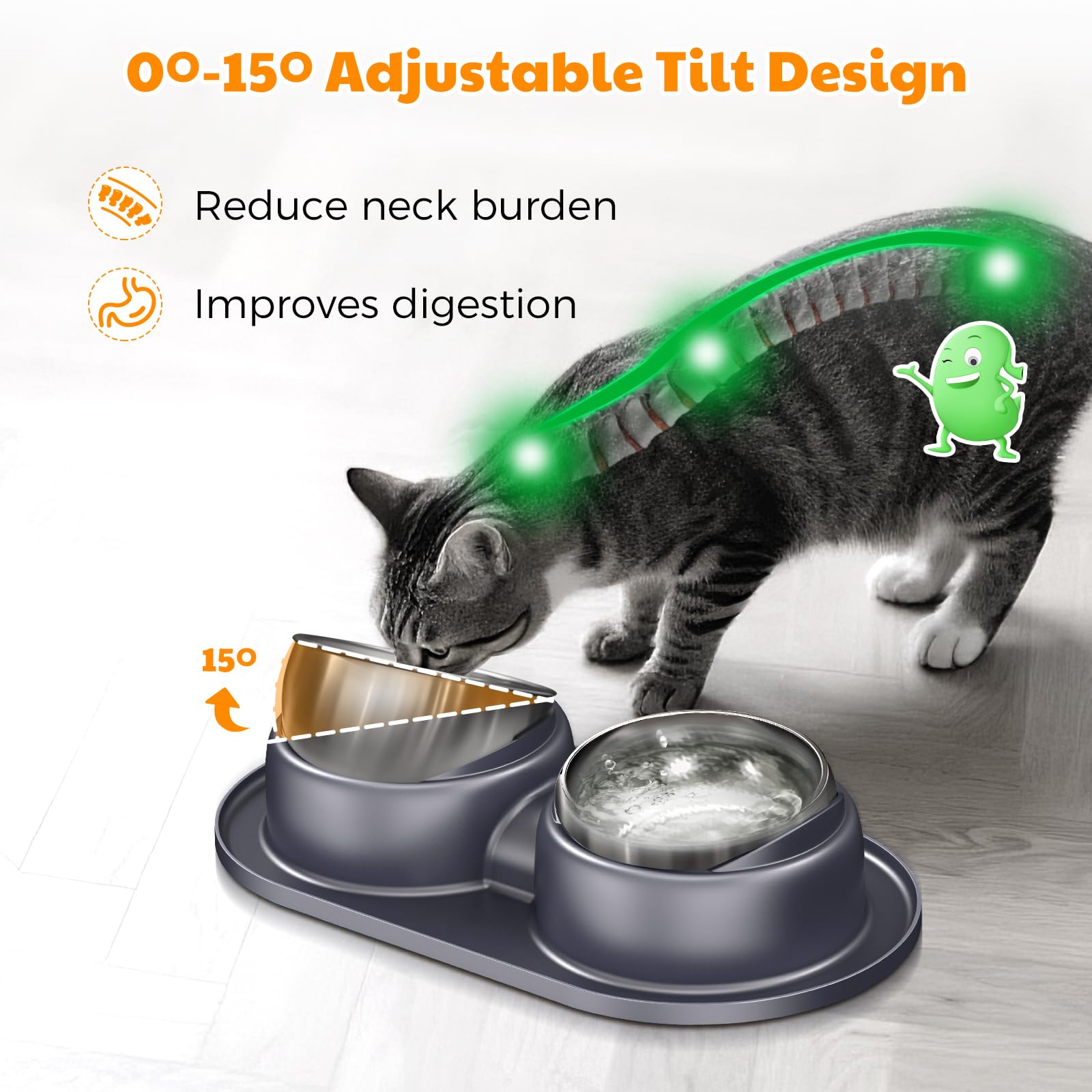 Trekora cleaning-brush-included convenient brush for quick bowl maintenance