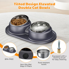 Trekora stainless-steel bowls 36oz durable food-grade bowls for long-lasting use