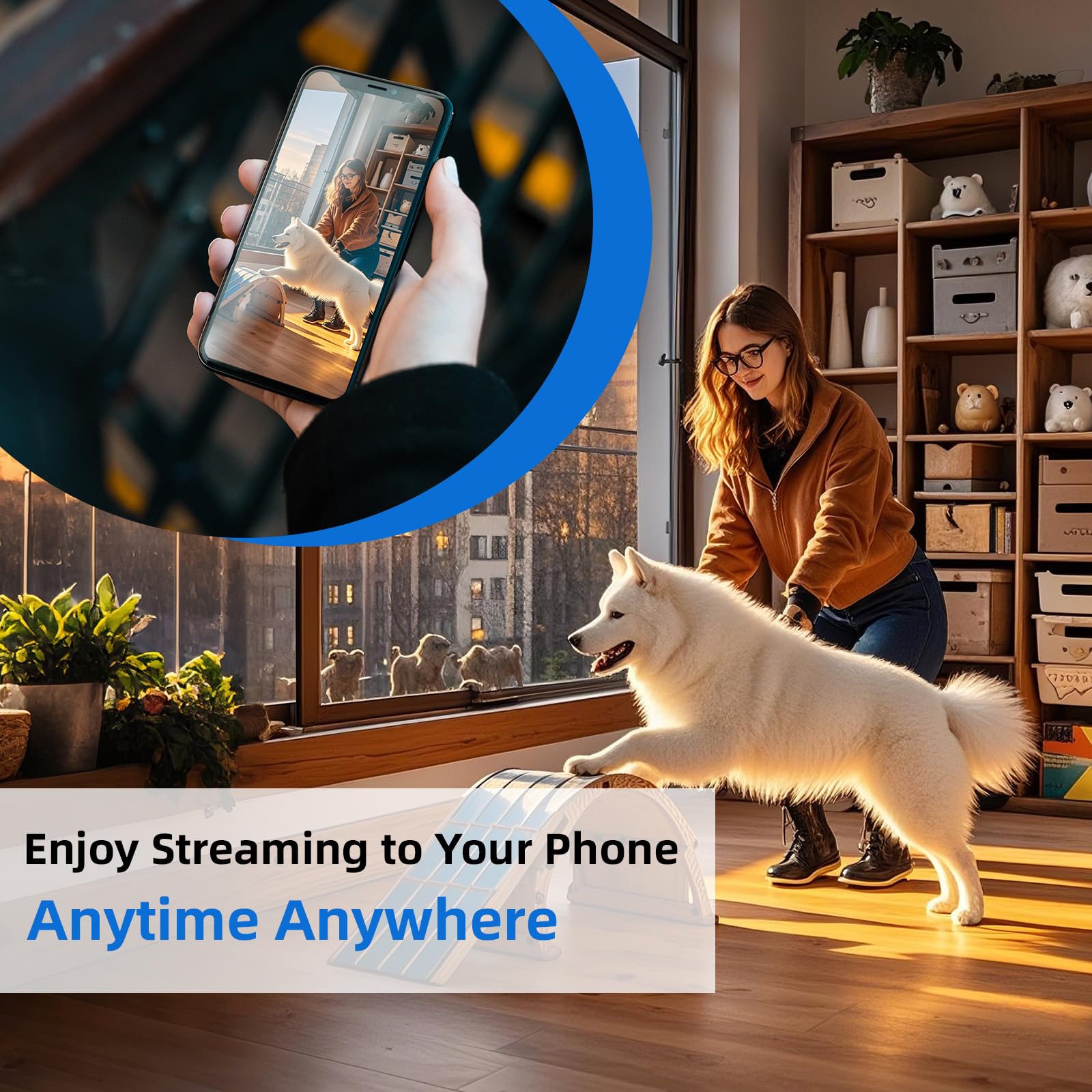ULar 4K outlet camera app remote view enables eye on home from anywhere