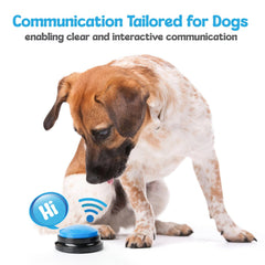 A-URA dog buttons with HD sound deliver clear messages during training