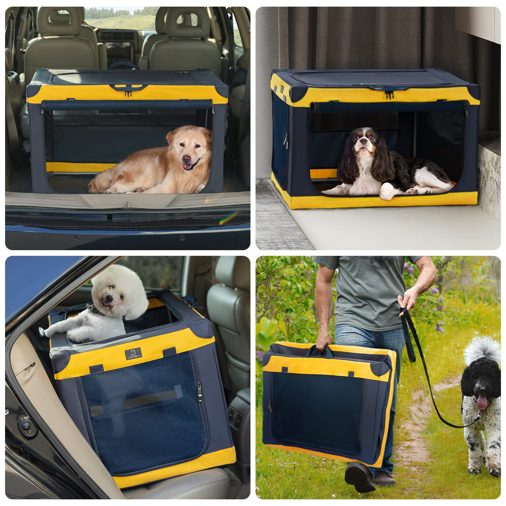 A4 Pet patented twist-lock frame keeps the crate taut and sturdy.