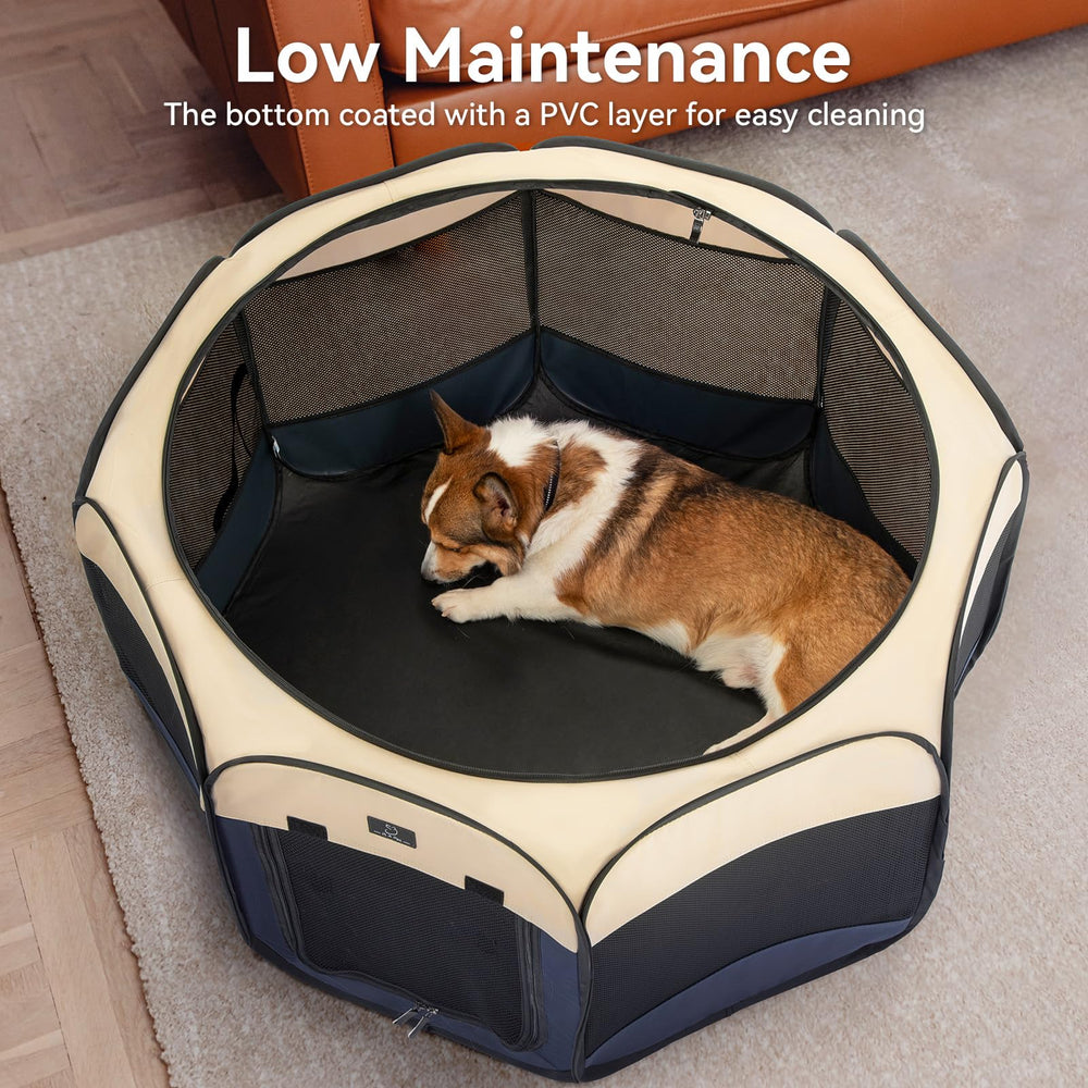 A 4 Pet indoor outdoor playpen supports versatile use across rooms, yards, and campsites