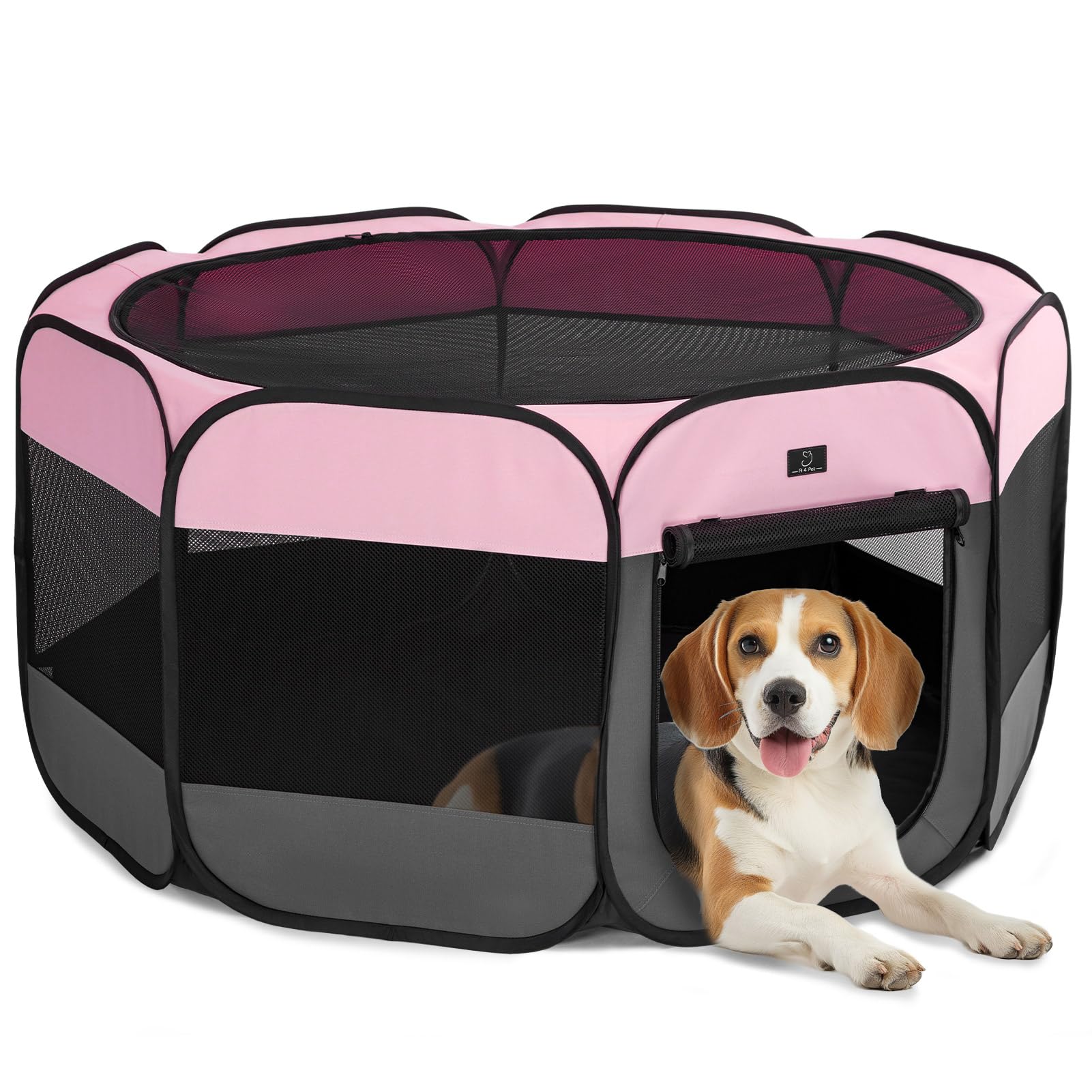 A4 Pet indoor outdoor use suits apartments, yards, and campsites.