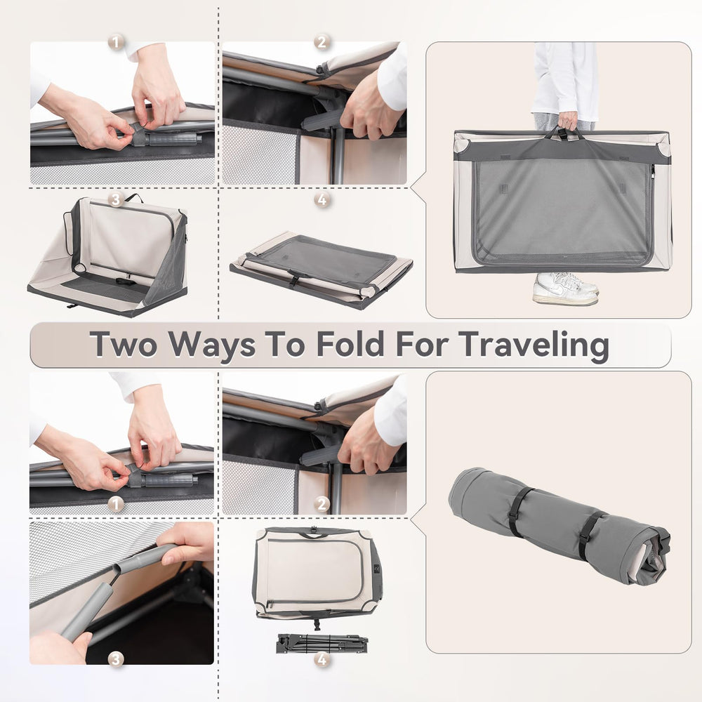 A4Pet patented twist-lock frame offers taut fabric and stable setup.