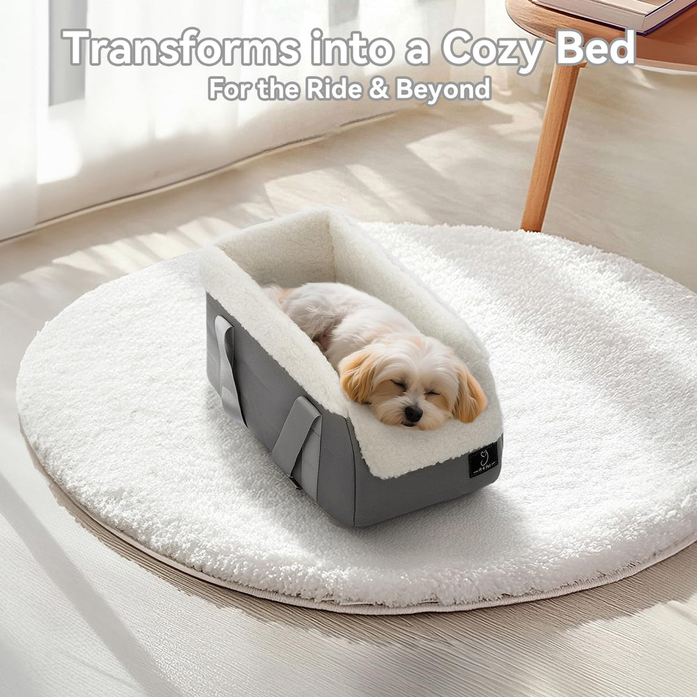 A 4 Pet center-console seat ideal for dogs up to 12 lbs.