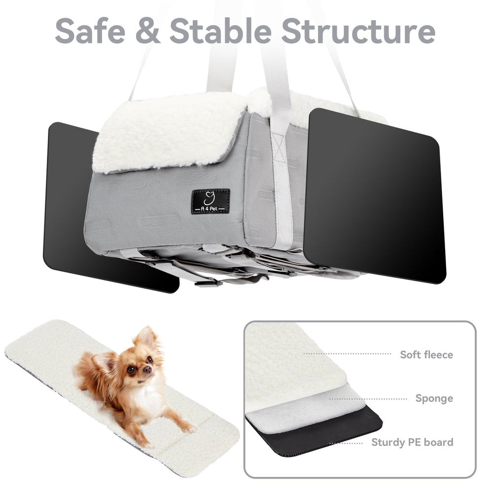 A 4 Pet center-console seat reinforced PE frame provides sturdy support.
