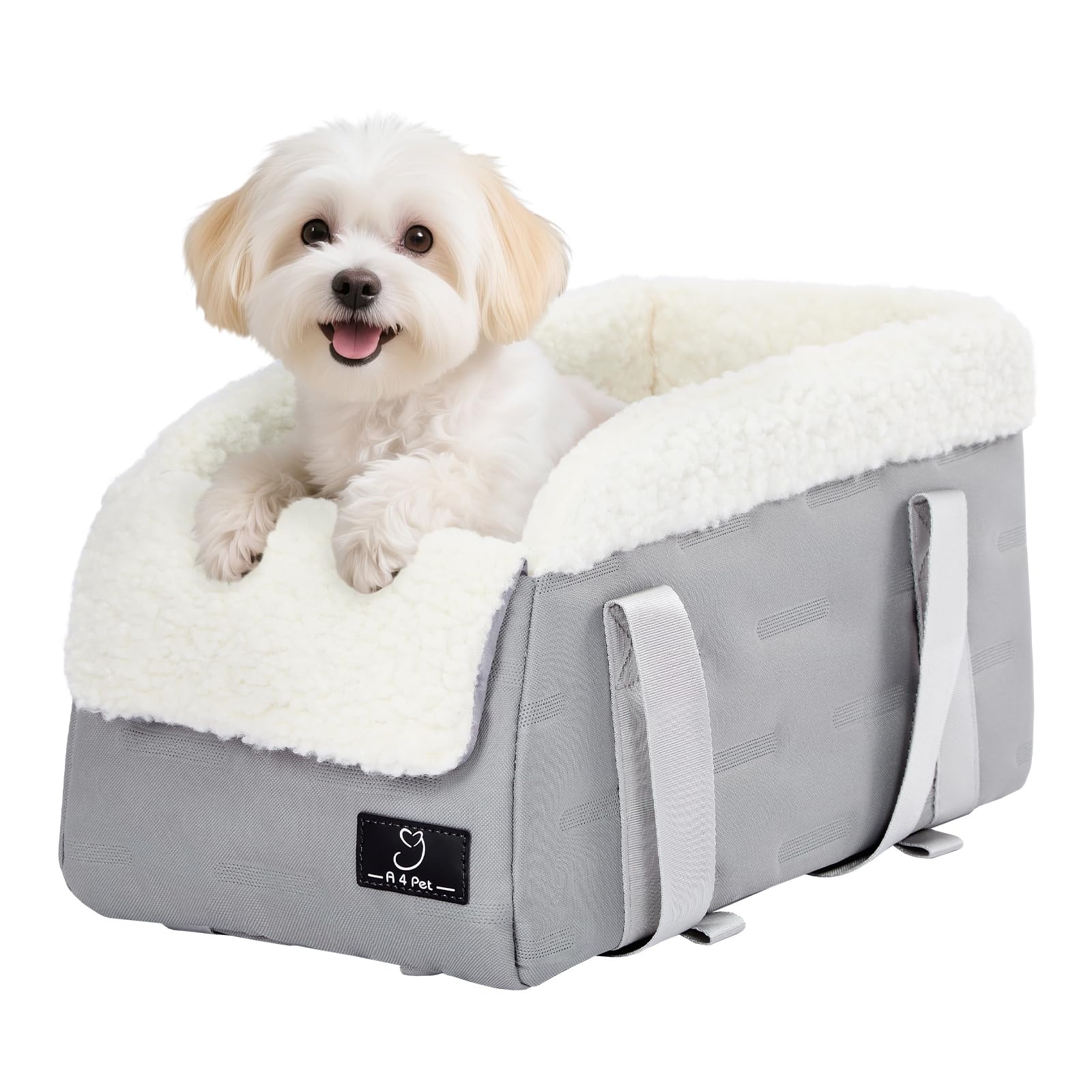 A 4 Pet center-console seat washable cushion for quick cleanup.