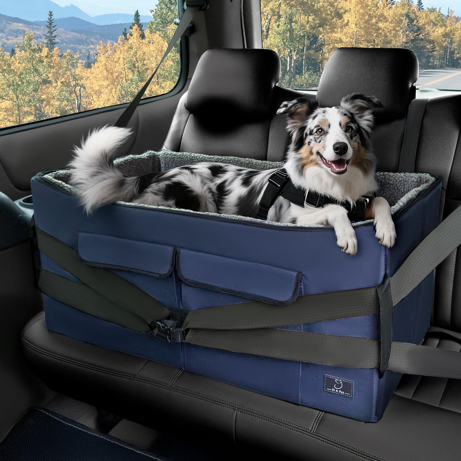A4Pet dog car seat indoor bed offers cozy relaxation at home
