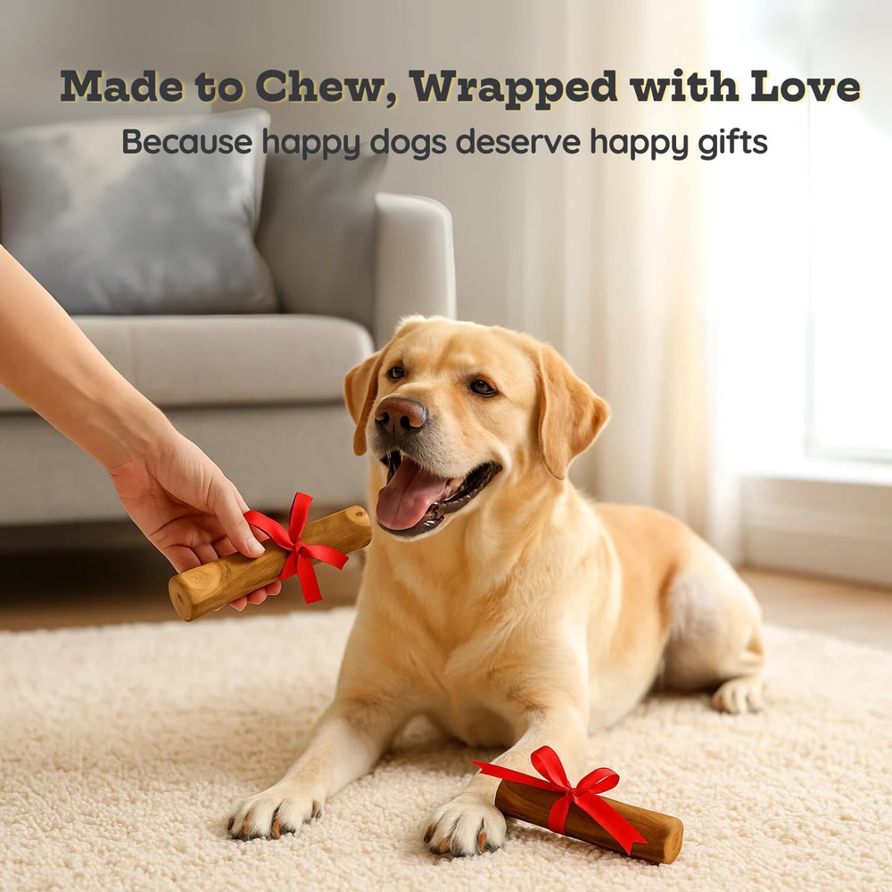 AASPIRE PETS coffee wood chew, promotes healthy chewing habits as part of daily routine.