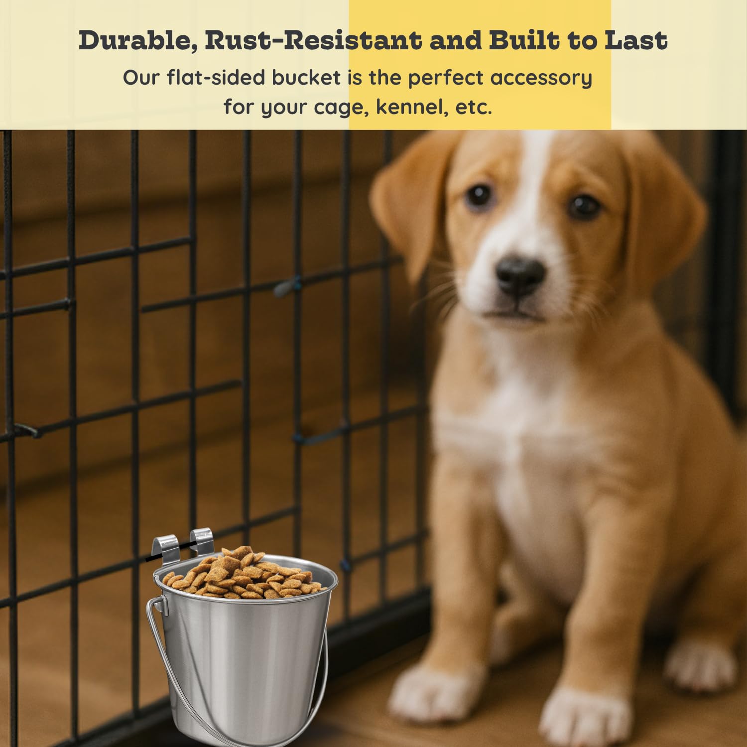 AASPIRE PETS removable bucket enables quick rinsing and easy cleaning.