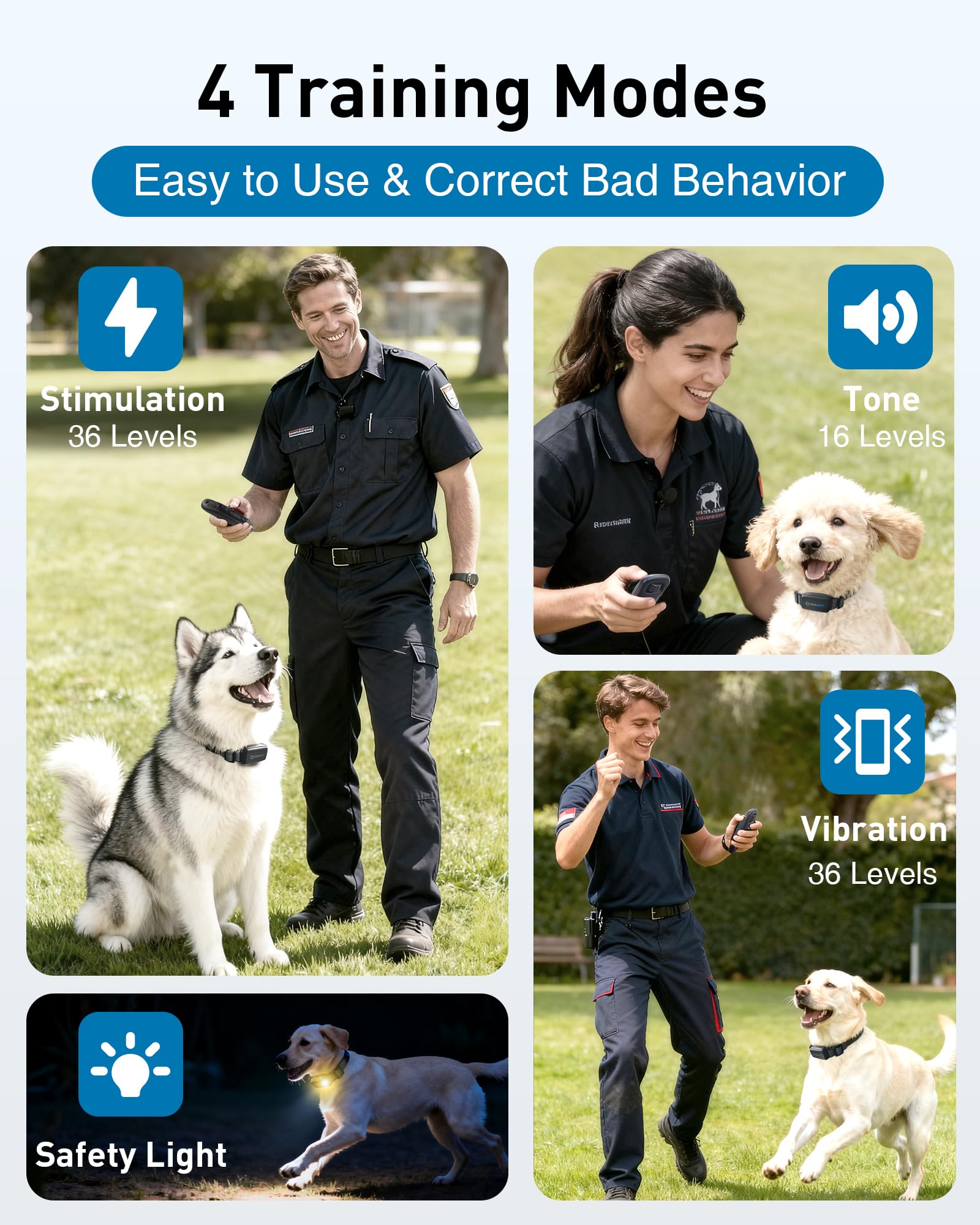 ABBIDOT dual-channel training enables training two dogs efficiently.