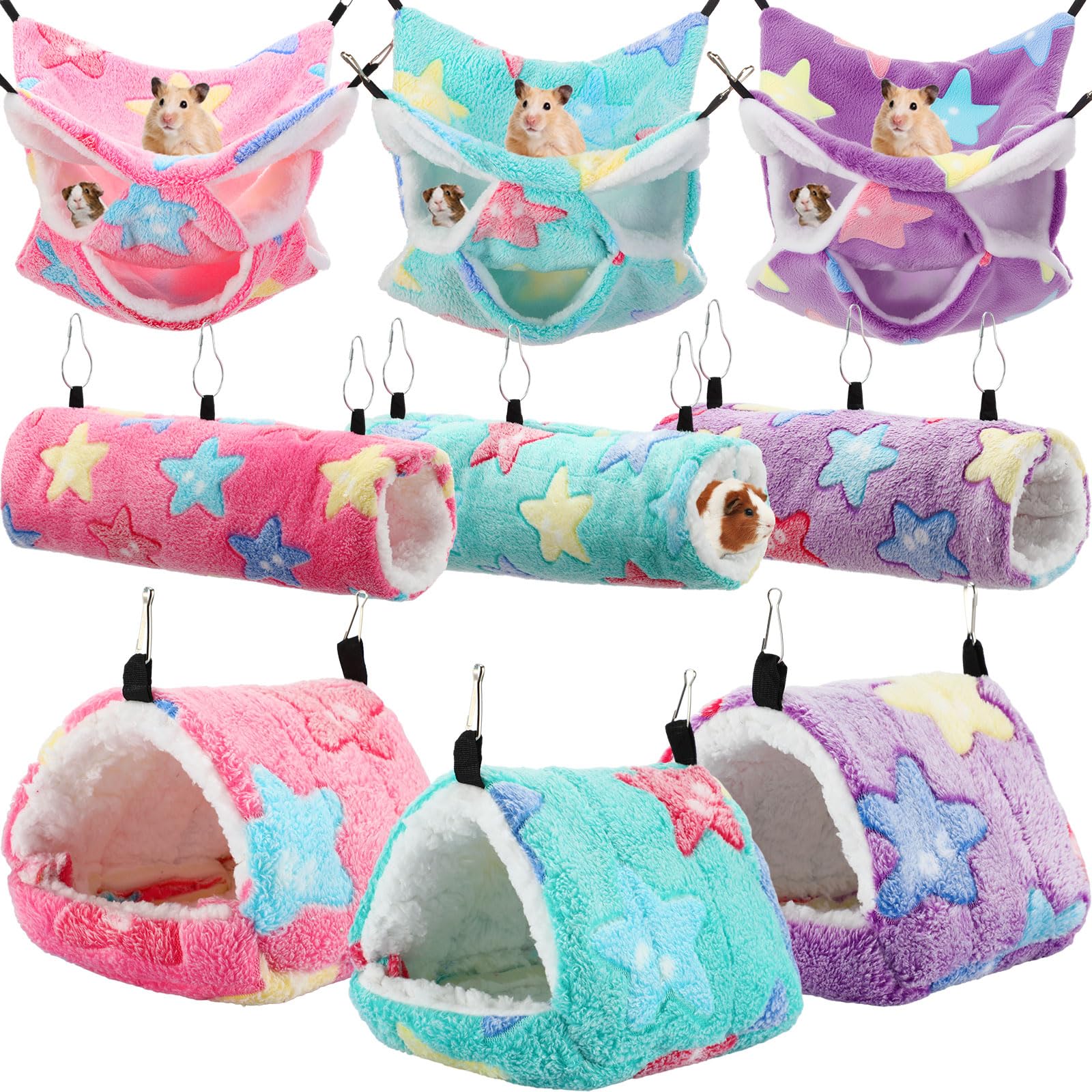 Abbylike 9-piece rat hammock 3-tier setup offers versatile, cozy lounging