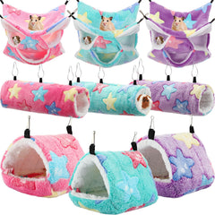 Abbylike 9-piece rat hammock 3-tier setup offers versatile, cozy lounging