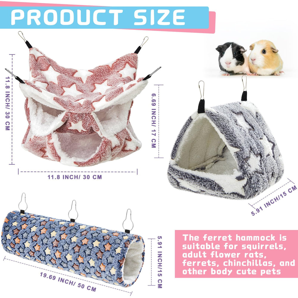 Abbylike chinchilla tunnel grey creates cozy crawl-through play for small pets