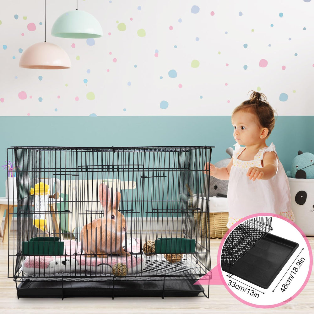 Abbylike rabbit toys image provides safe, natural enrichment for playtime.