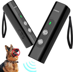Abdtech dog deterrent device on hand for outdoor training
