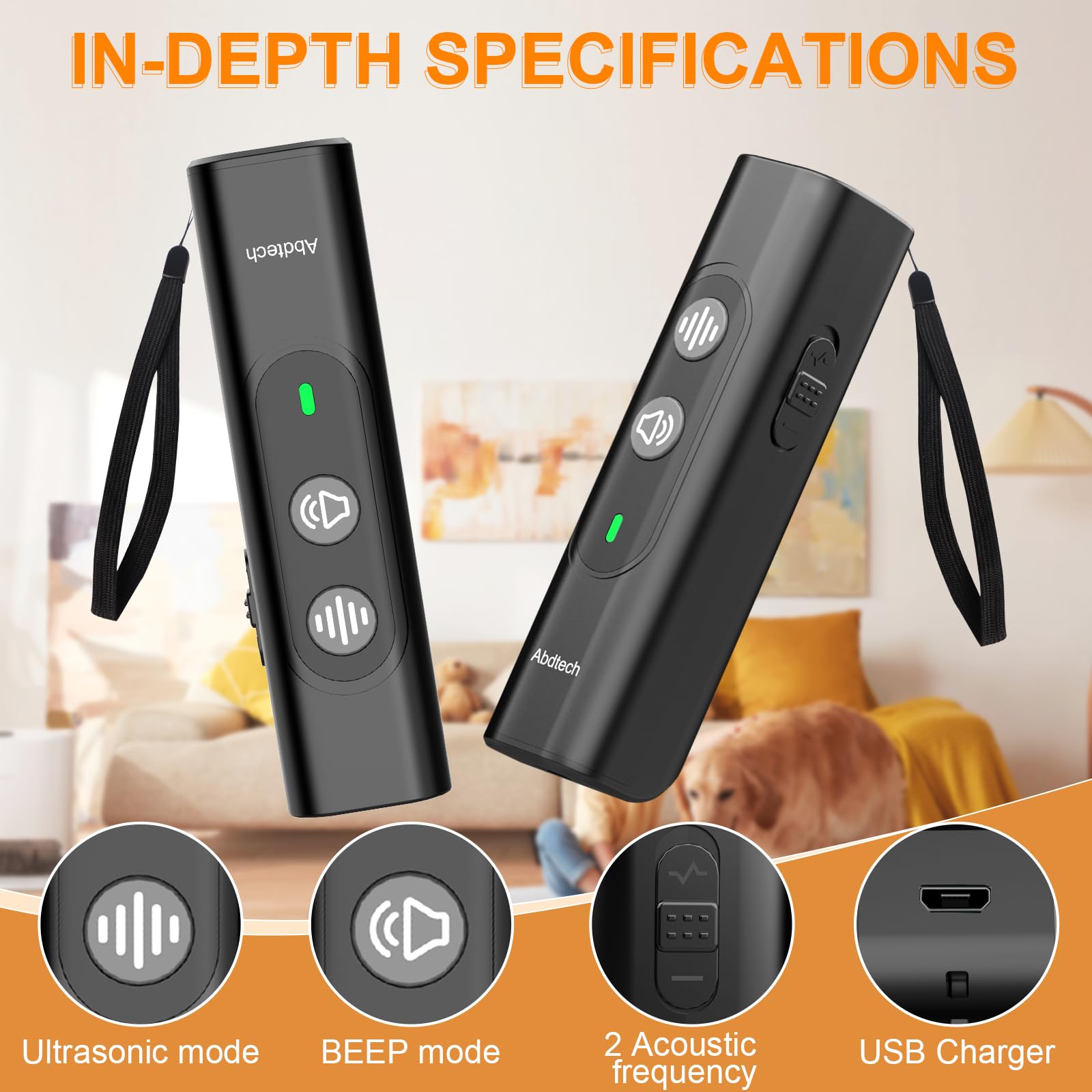 Abdtech two sound modes display for adaptable training