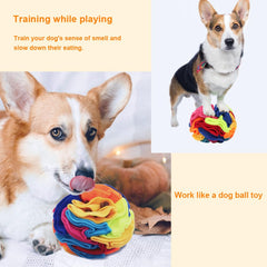 Ablechien Snuffle Ball machine-washable design simplifies cleanup after adventures.