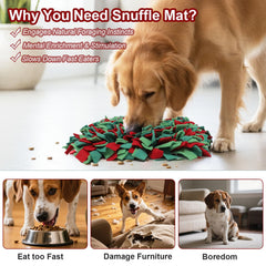 Ablechien Snuffle Mat travel compact demonstrates portable enrichment on the go.