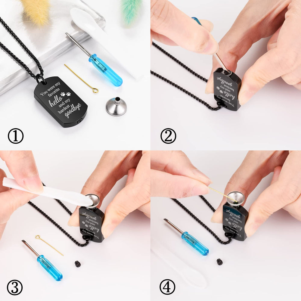 Abooxiu cadena ajustable de 20 pulgadas para comodidad diaria