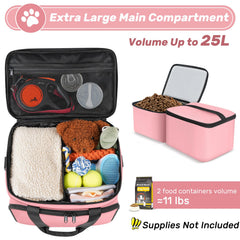 Abrimelodi collapsible dog bowls set ideal for on-the-go hydration and meals.