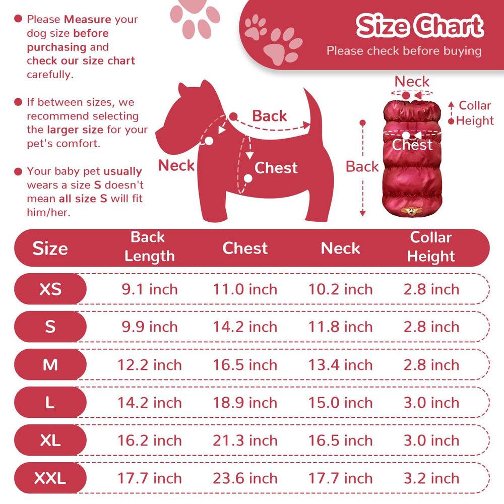 ABRRLO stylish design in wine red boosts pet visibility.