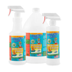 Absolutely Clean Litter Box Odor Elimination Air view highlights odor-neutralizing power.