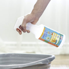 Absolutely Clean Vet-Approved Enzyme Formula emphasizes gentle, enzyme-based cleaning for homes.