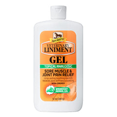 Absorbine liniment gel 12oz tube for quick relief on sore muscles