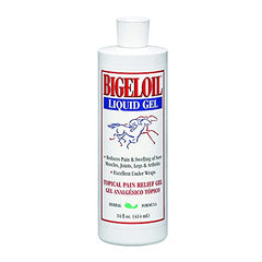 Two-pack 14 oz Absorbine Bigeloil Liniment Gel ready for workout recovery.