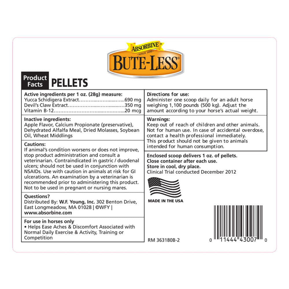 Absorbine Bute-Less ingredient-devils-claw close-up highlights natural components