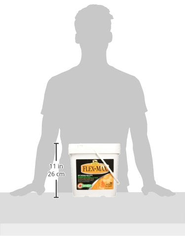 Absorbine Flex+Max pellets glucosamine-msm highlights key nutrients for joint health.