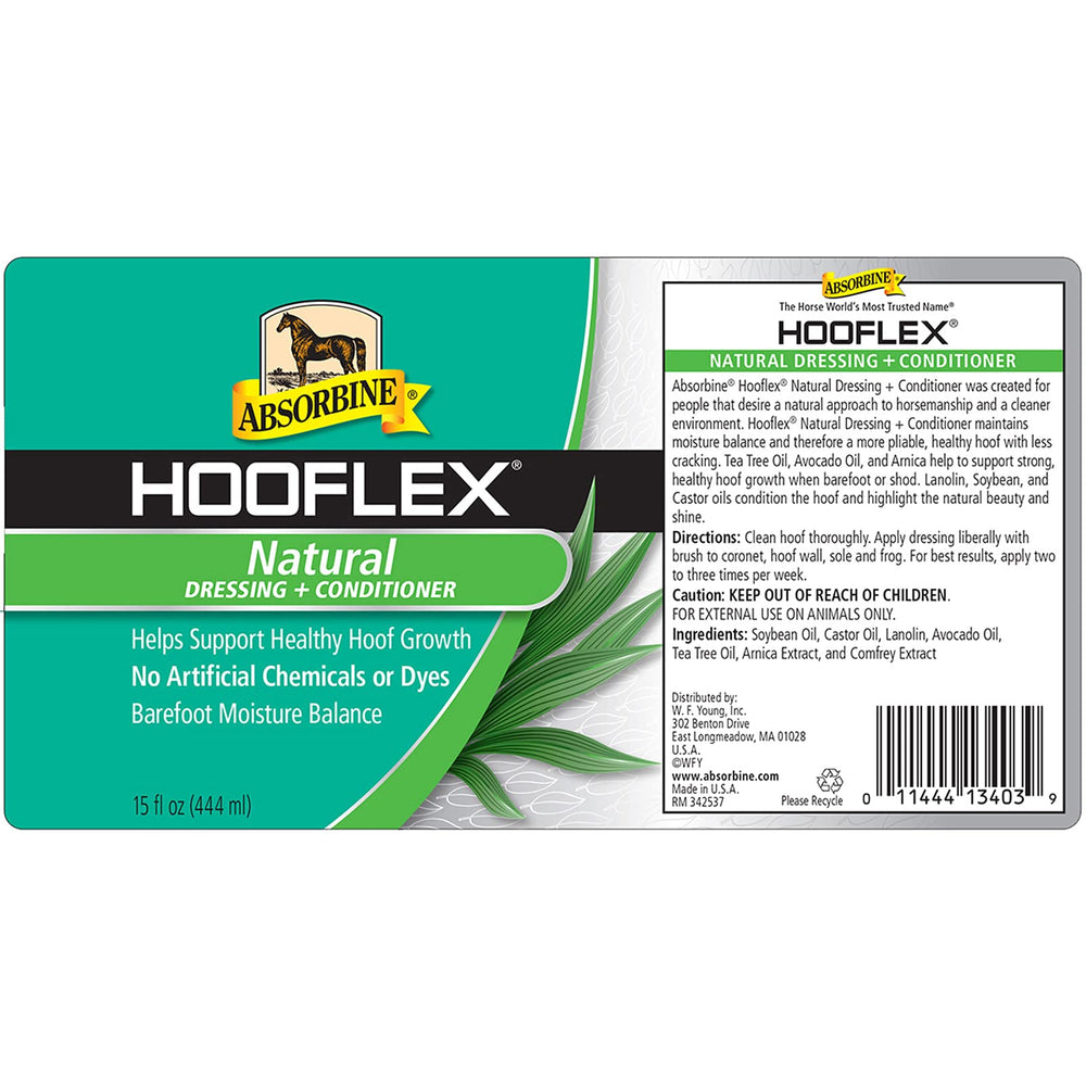 Absorbine Hooflex applicator brush close-up for precise application