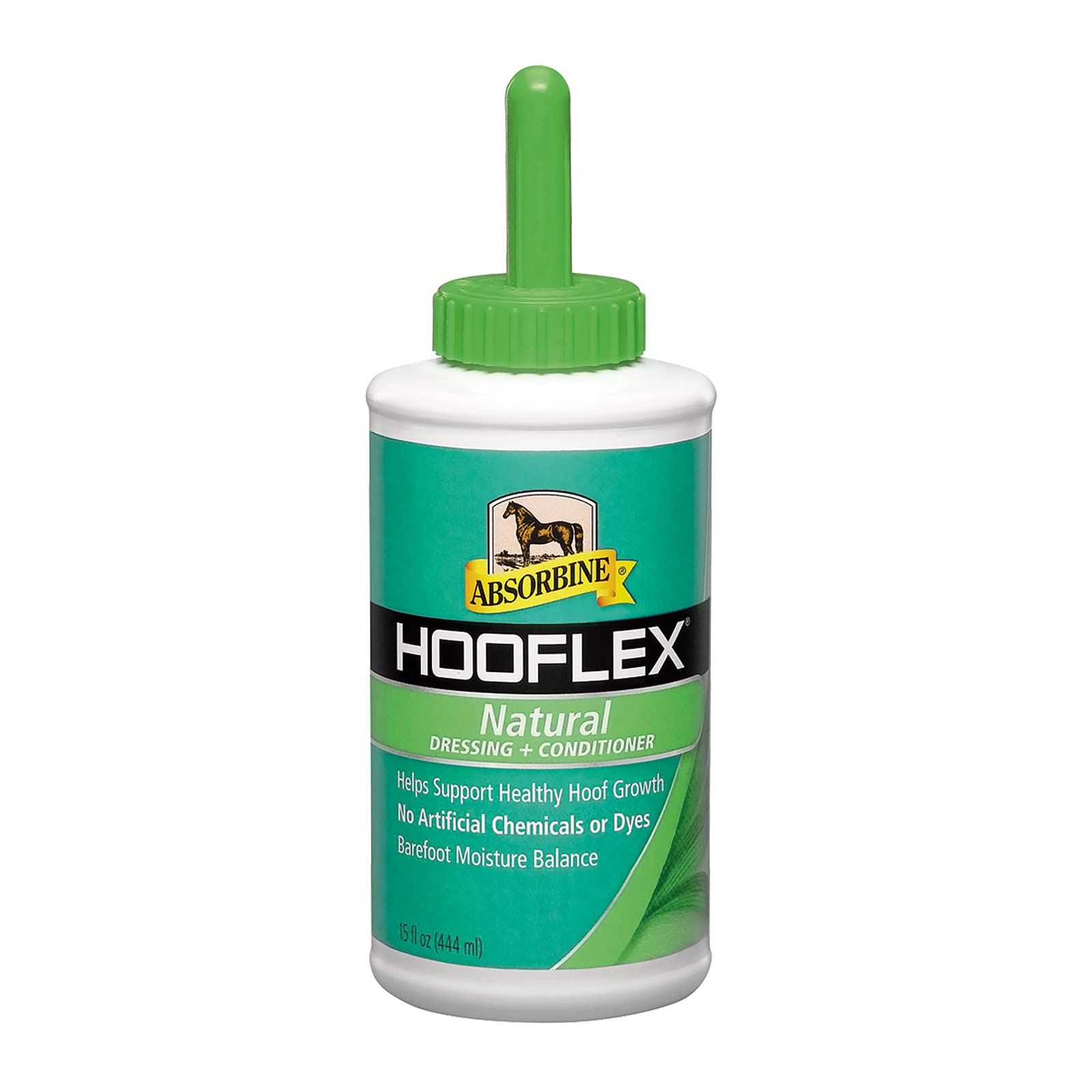 Absorbine Hooflex bottle with applicator for easy hoof care