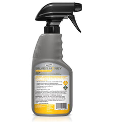 Absorbine Silver Honey bottle front label highlights antibiotic-free germ protection.