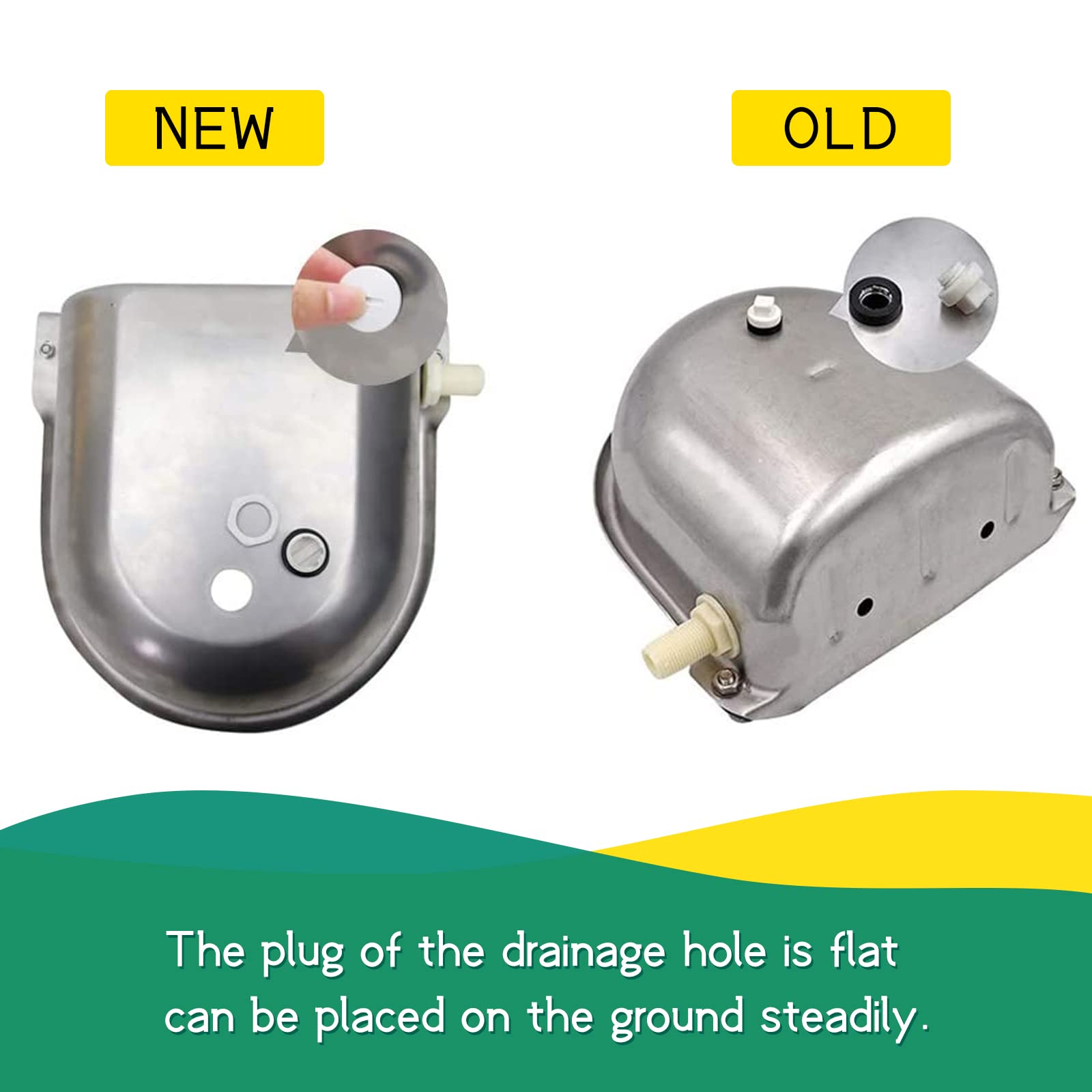 Abustle pig 2.5L capacity water bowl suits multiple small to medium animals