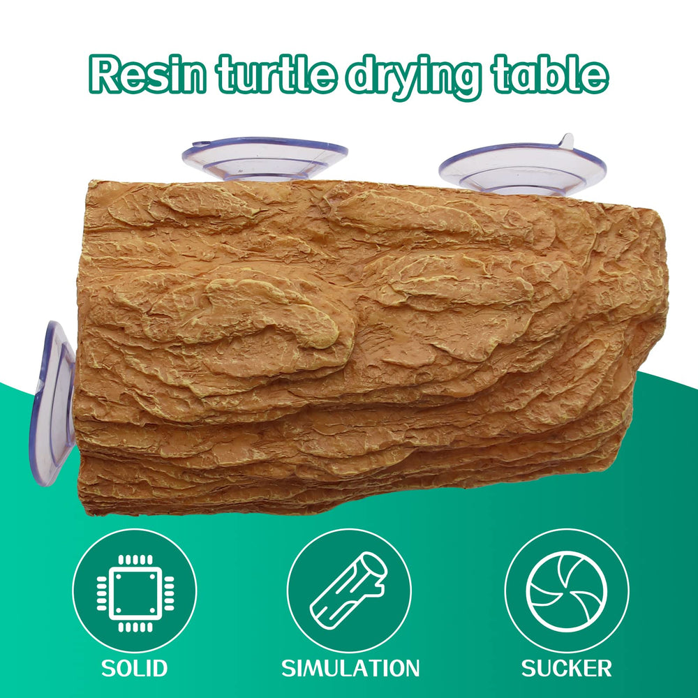 Abustle pig resin material is durable and non-toxic for long-lasting aquarium use.