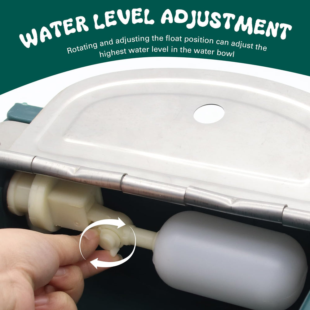 Abustle pig water bowl 4 liter capacity reduces frequent refills