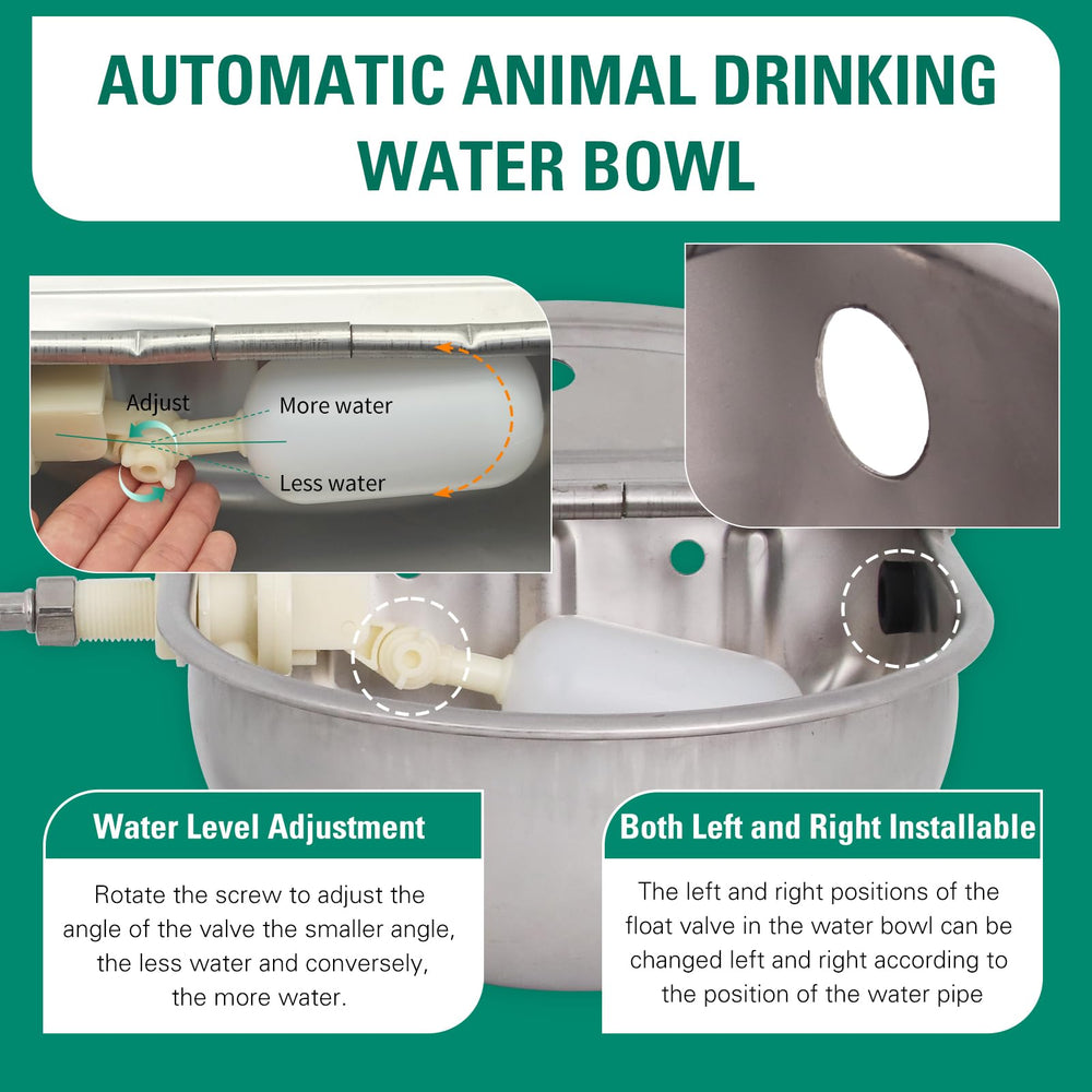 Abustle pig water bowl filter entrance close-up keeping water clean