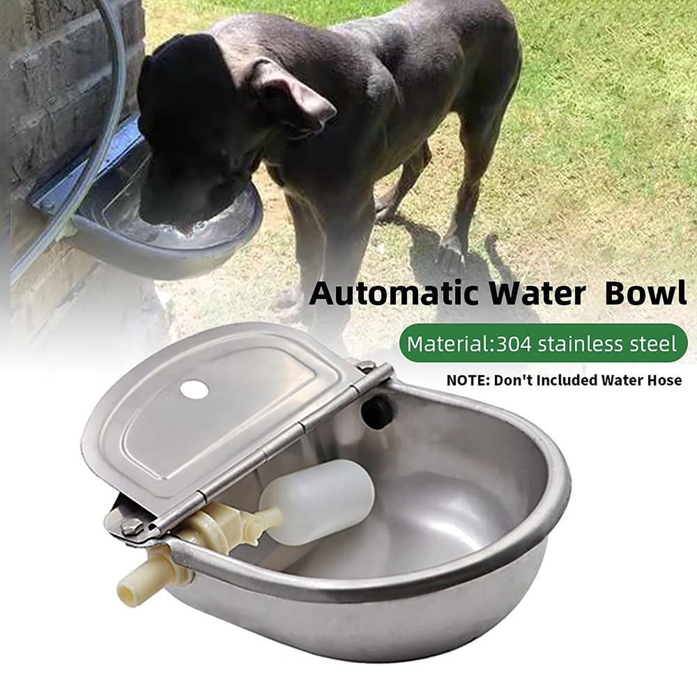 Abustle pig water bowl smooth-edge polished for safe handling