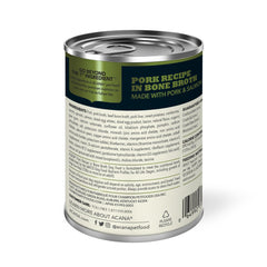 ACANA bone broth close-up emphasizes moisture for easy chewing.