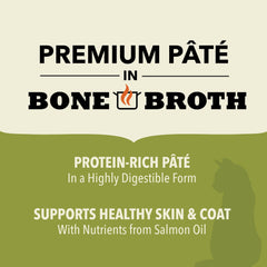ACANA Premium Pate bone broth splash suggests hydration and flavor boost