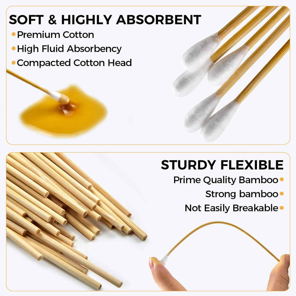 Accesfire high-absorption swabs quickly lift cleaner and debris.