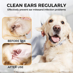 Accesfire soft cotton tips provide gentle, lint-free cleaning for pets.