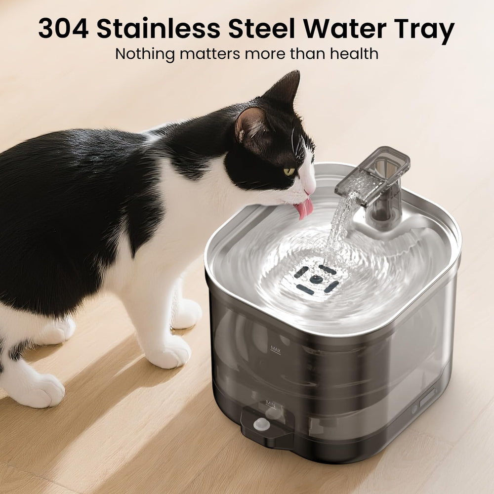 Accokids motion-sensor-water-flow captures your cat’s attention and supports regular drinking habits